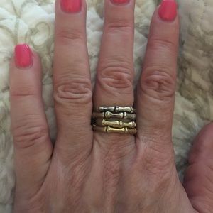 Grace & Heart Two Tone Ring